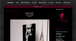 Desktop Screenshot of bayerwald-glasblaeserei.de